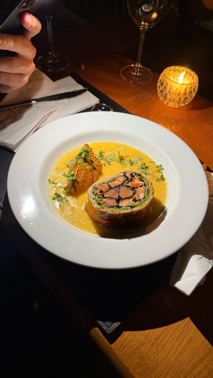 Prato com Salmão do Saza Divulgação
