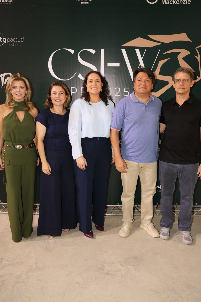 Tayse Martinez, Cristiane Skraba Nunes Ferreira, Dra. Mariana Digiovanni, Charles William Sattler e Oscar Martinez