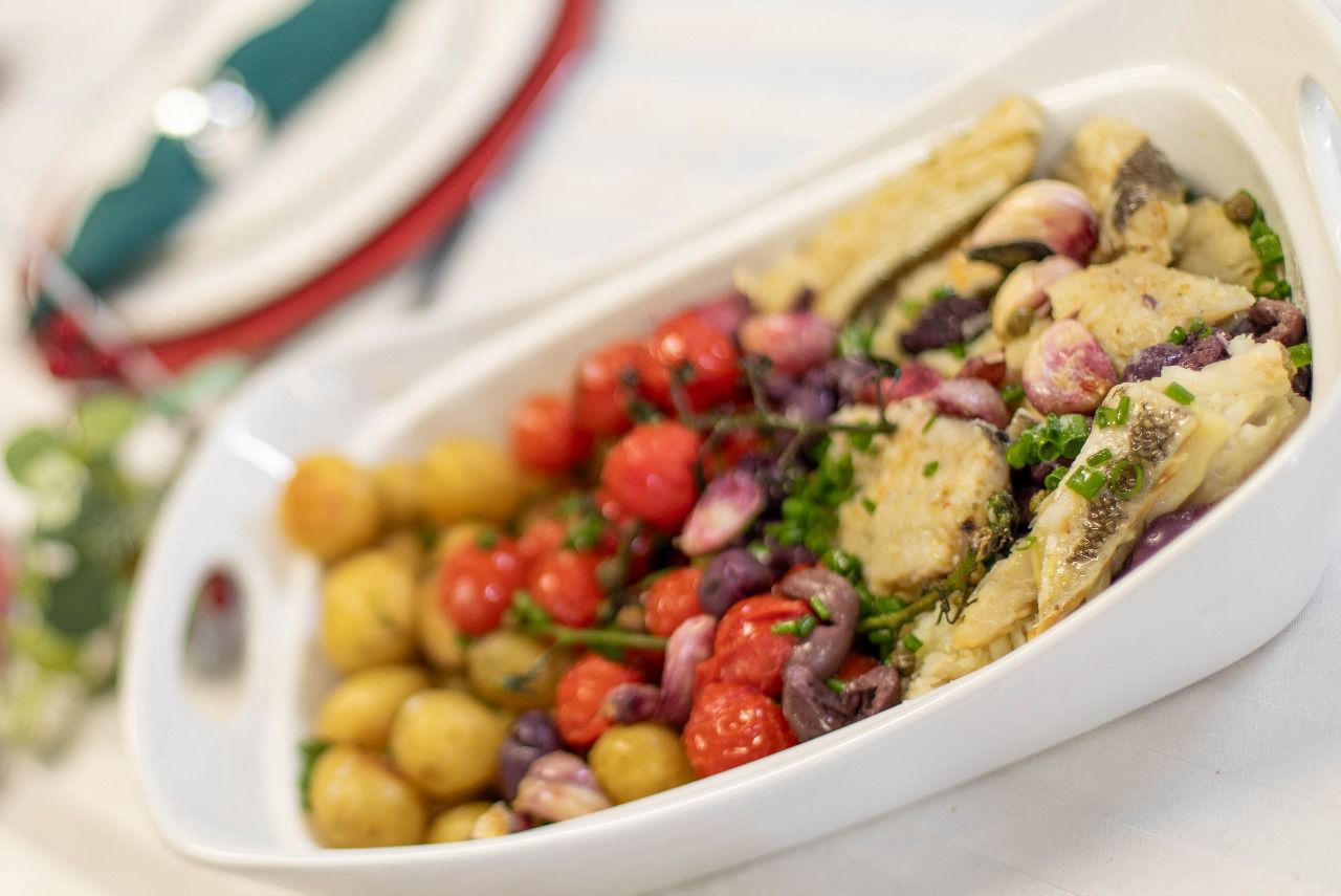 bacalhau confitado