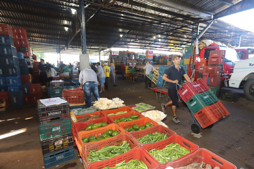 Ceasa – Mercado do Produtor. Curitiba, 11-03-20. Foto: Arnaldo Alves / AEN