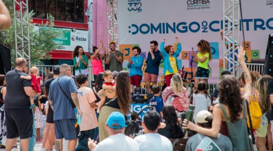 domingo no centro tem bloqueios