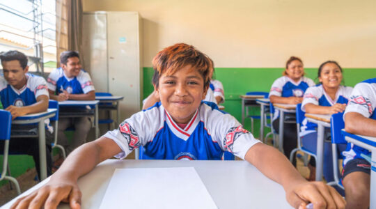 escola mais bonita