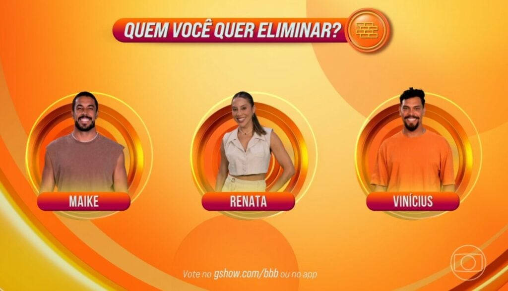 maike-renata-vinicius-bbb-quem-esta-no-paredao-bbb-08-04