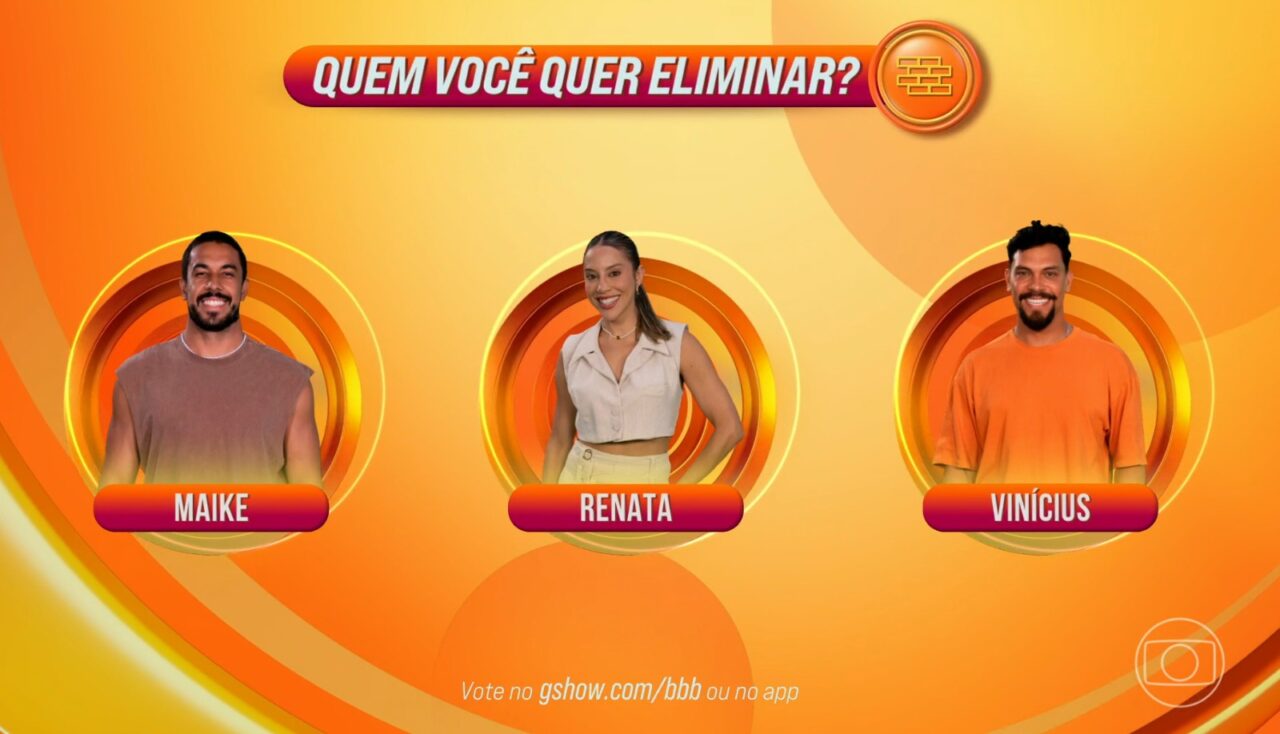 maike-renata-vinicius-bbb-quem-esta-no-paredao-bbb-08-04