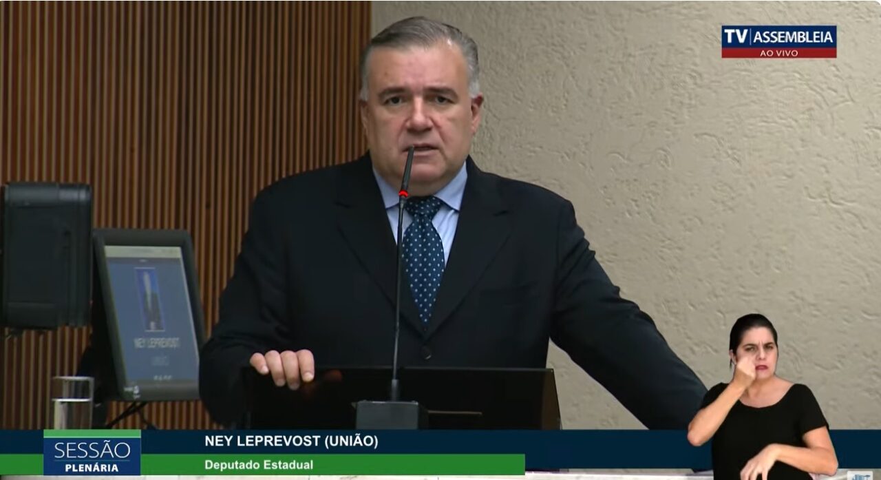 ney leprevost discursos assembleia ratinho presidente
