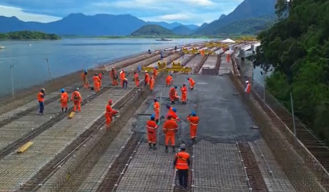 ponte de guaratuba concreto