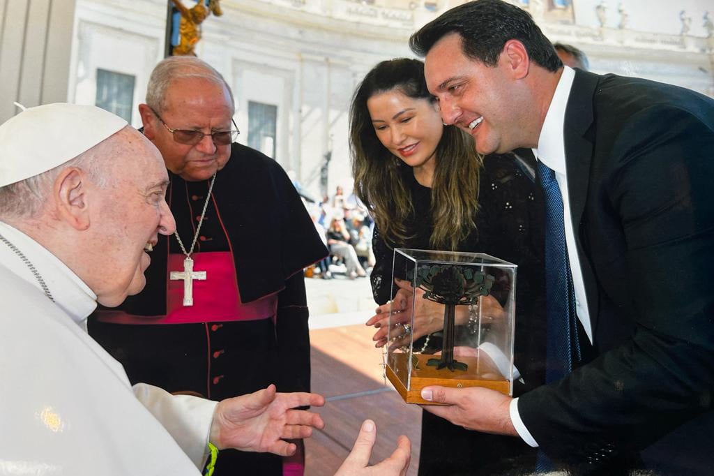 ratinho e papa francisco