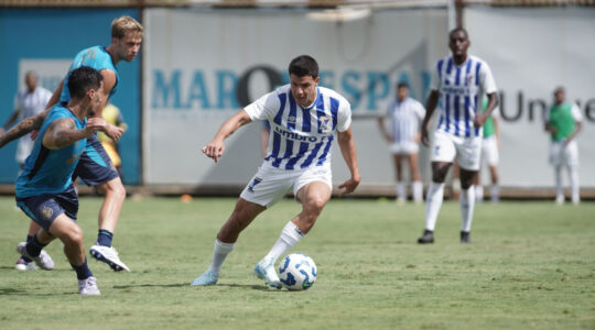 Augusto Galvan em jogo do Azuriz
