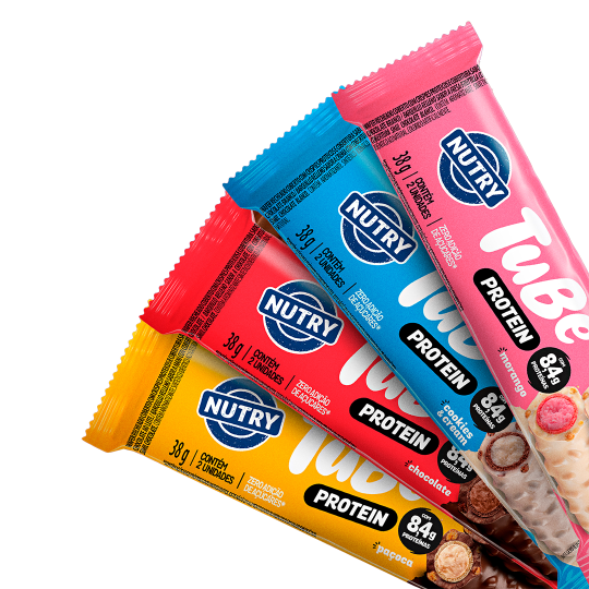Tube Protein da Nutry (foto montagem MKT Nutry)
