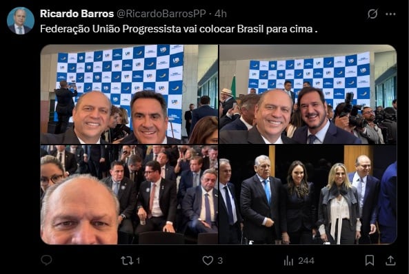 x união progressista paraná ricardo barros