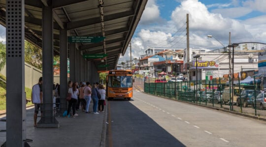 Terminal de Ônibus, Maracanã, Colombo. 14/03/2019 Foto: Maurilio Cheli