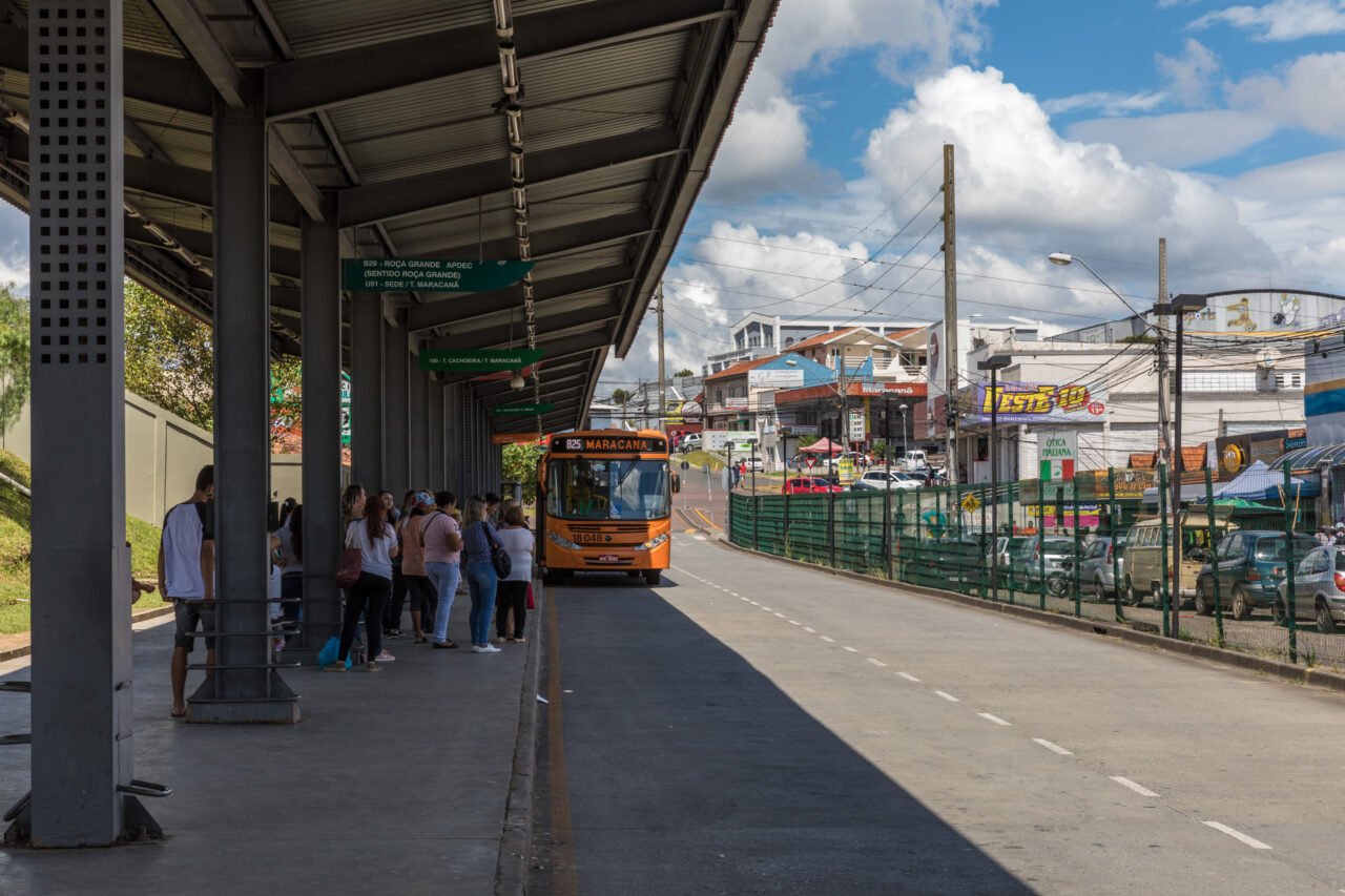 Terminal de Ônibus, Maracanã, Colombo. 14/03/2019 Foto: Maurilio Cheli