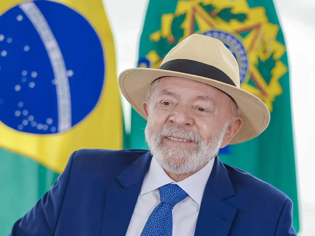 O presidente Lula: seleção brasileira