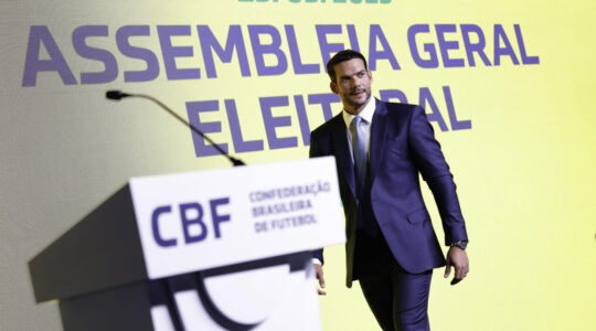 Samir Xaud foi eleito o novo presidente da Confederação Brasileira de Futebol