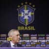 O técnico italiano Carlo Ancelotti, da seleção brasileira