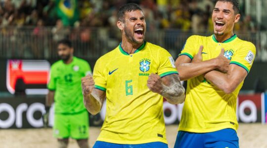 Brasil no futebol de areia