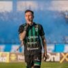O atacante Matheus Moraes, do Maringá