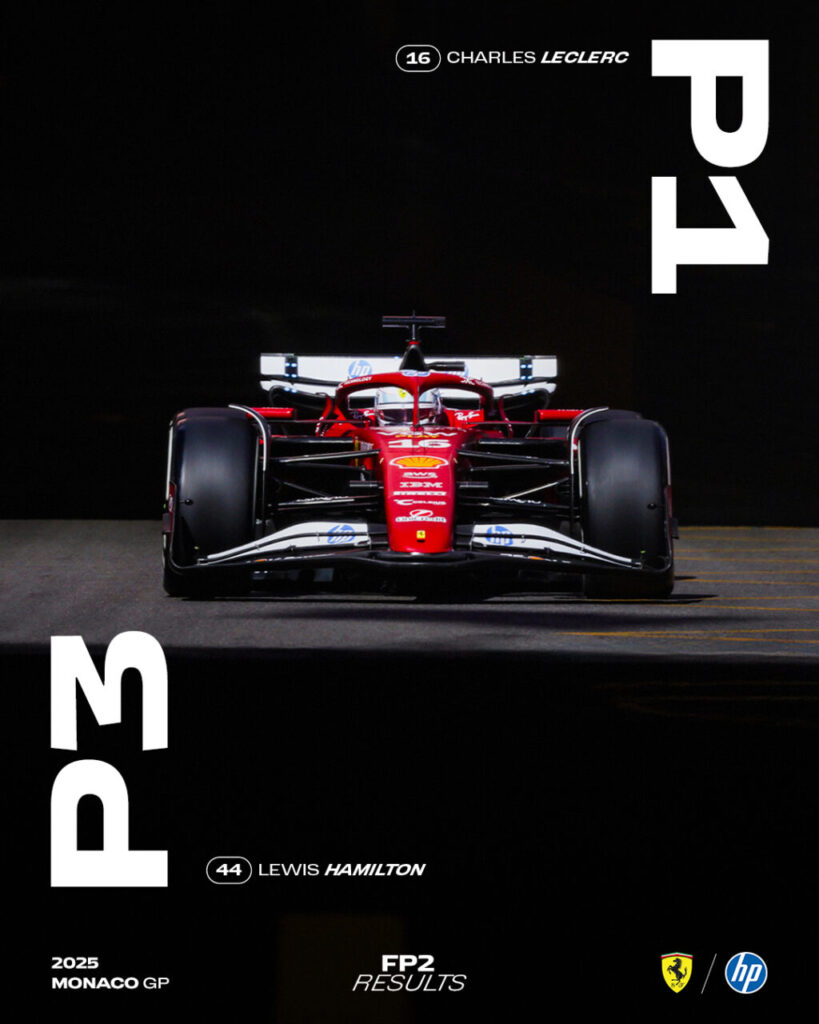 Ferrari comemora na Fórmula 1