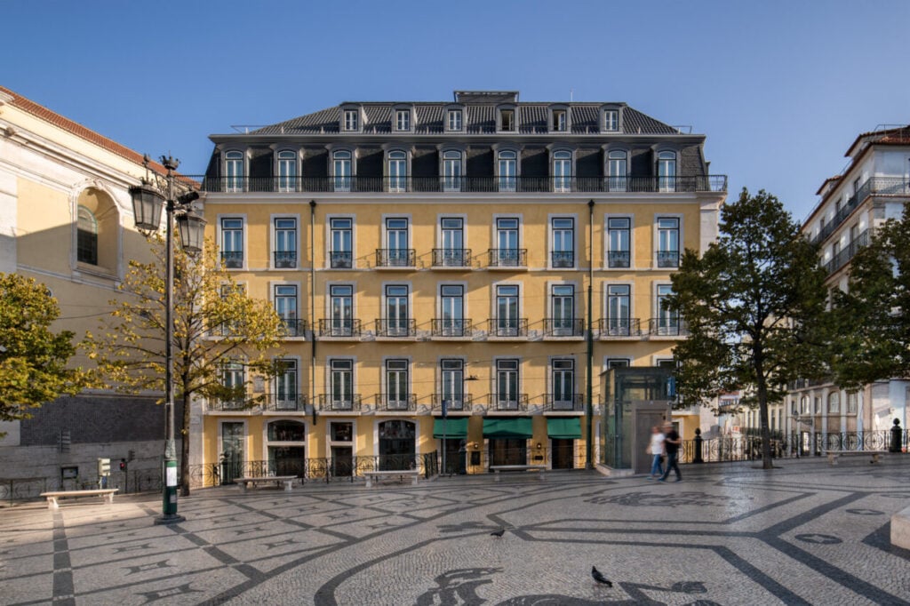 Fachada do Bairro Alto Hotel Crédito Francisco Nogueira