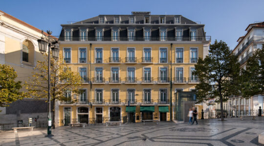 Fachada do Bairro Alto Hotel Crédito Francisco Nogueira