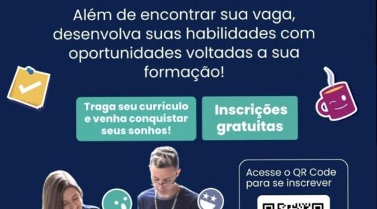 Foto feira estagiários