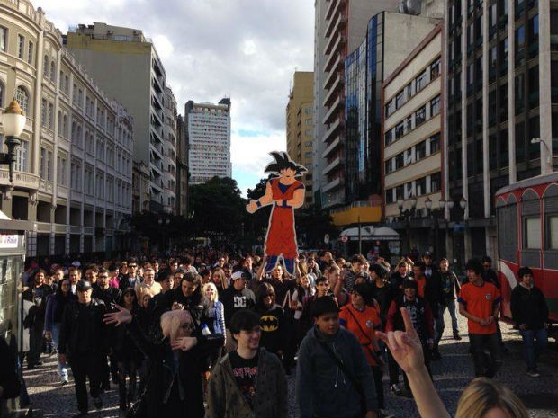 Marcha para Goku (foto Rogério Ramos/Shinobis)