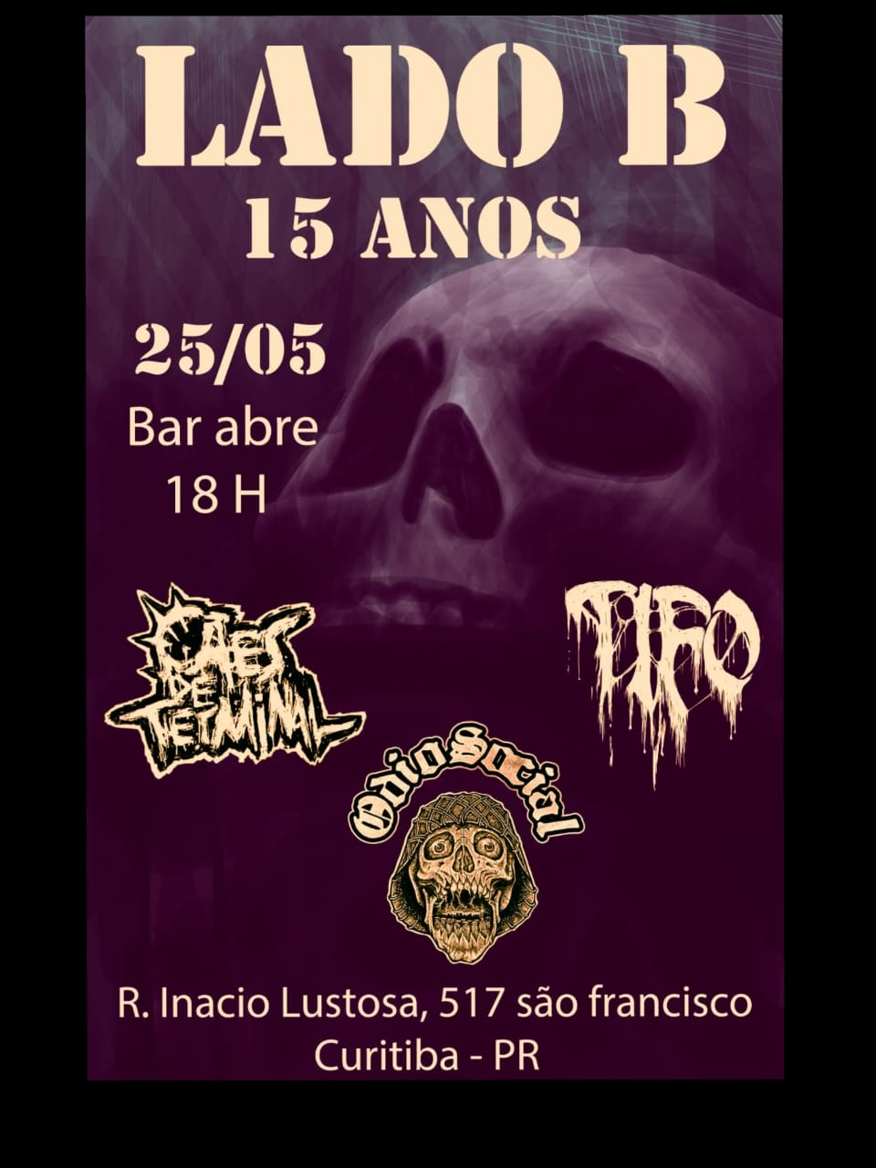 O Lado B, bar rock de Curitiba
