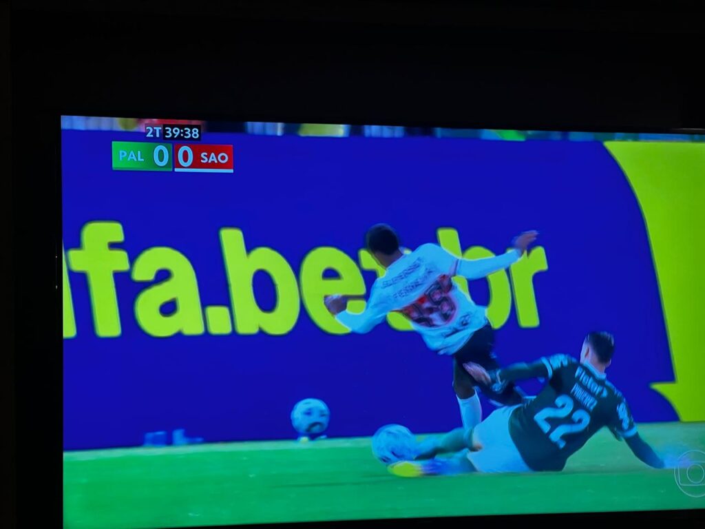 Lance do jogo SP Pal