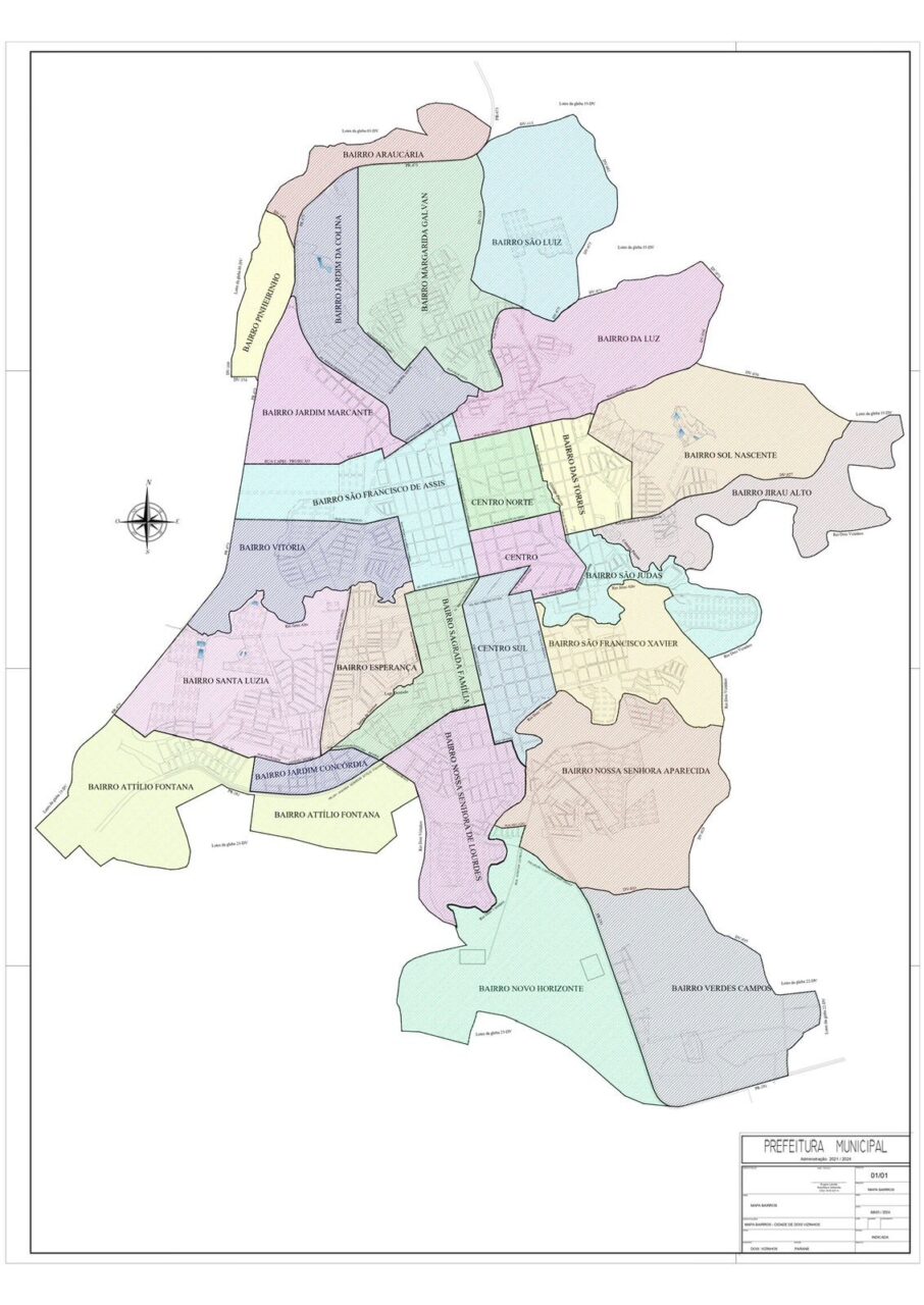 NOVO MAPA URBANO DV
