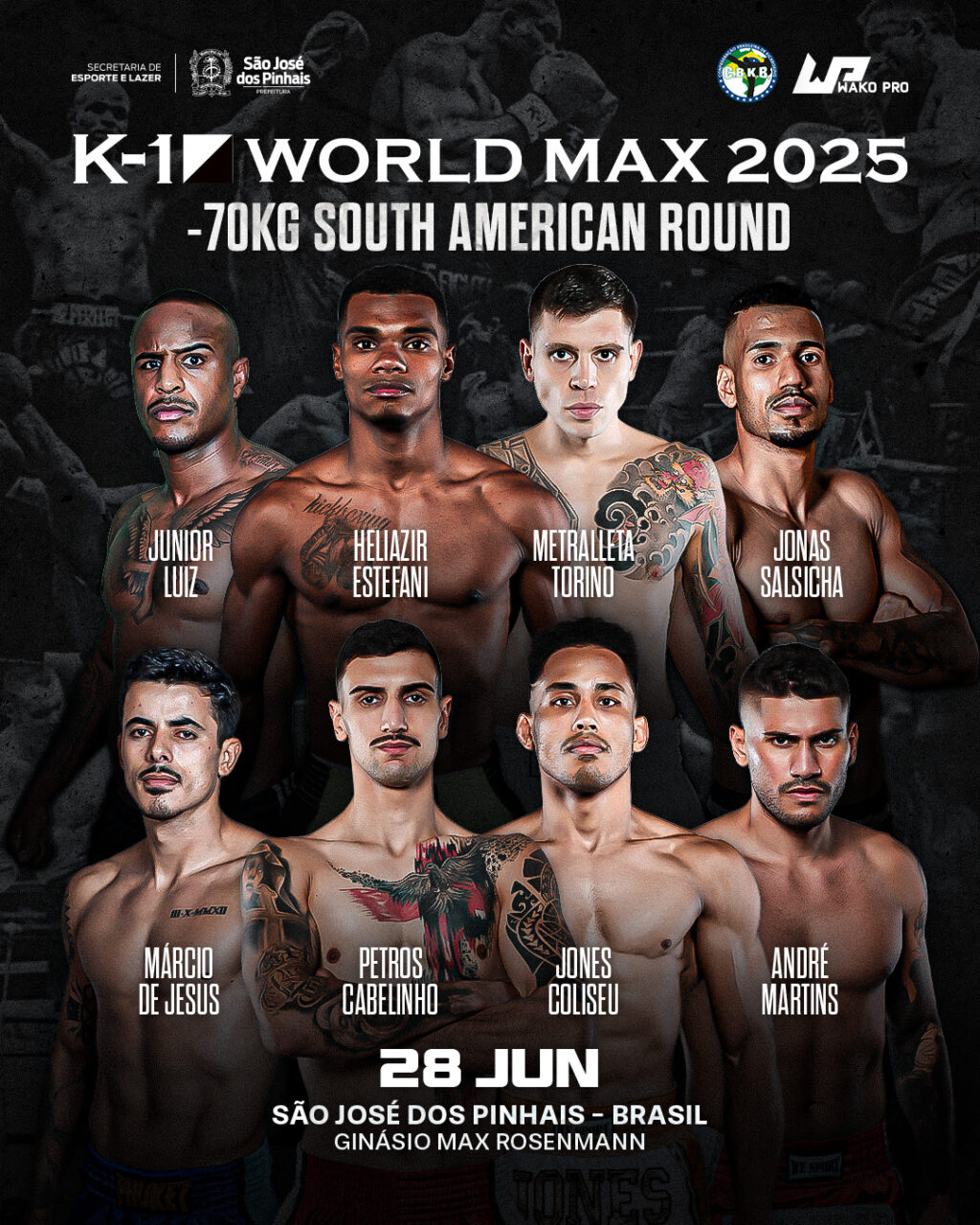 K-1 World Max: Kickboxing em São José dos Pinhais