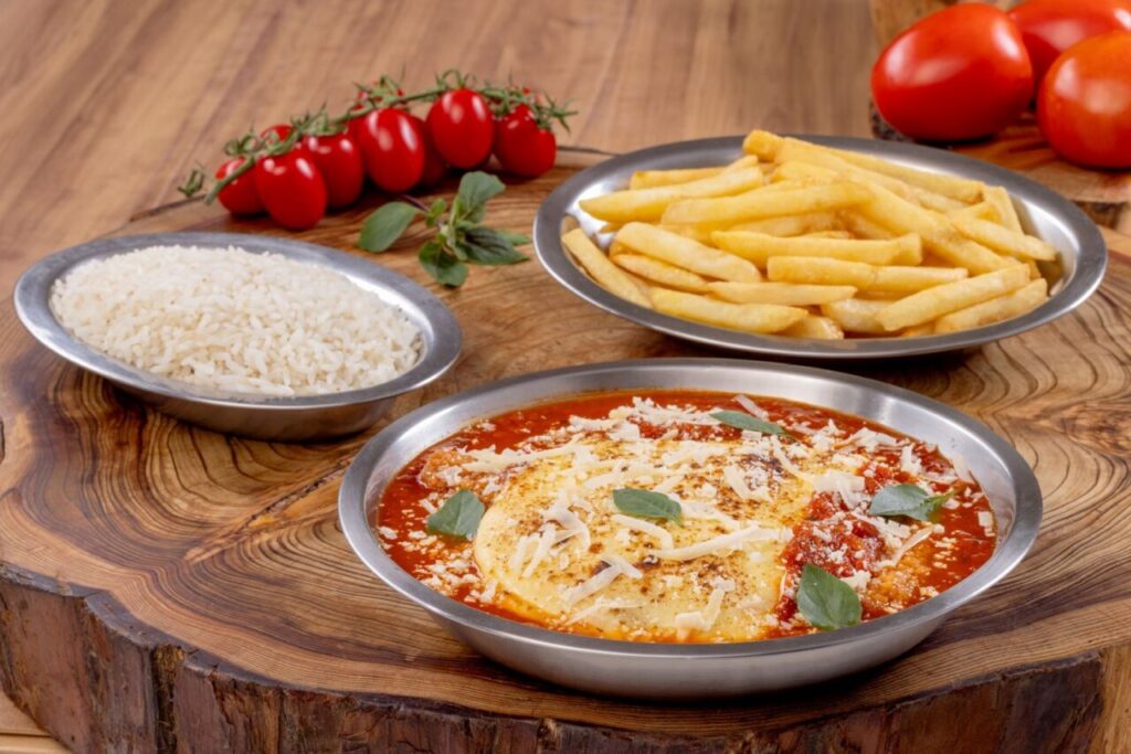 Parmegiana do Restaurante Imperial (fotos Gean Cavalheiro)
