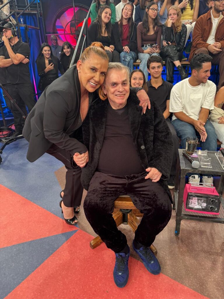 Rita Cadilac e Walcyr Carrasco