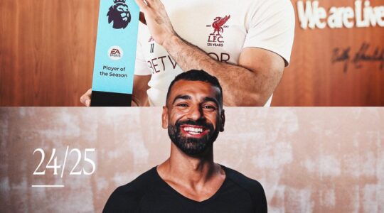 O egípcio Mohamed Salah, do Liverpool