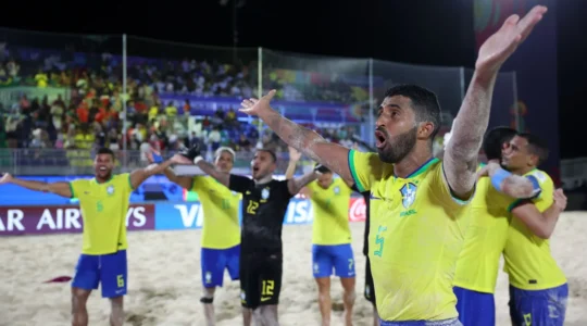 brasil beach soccer