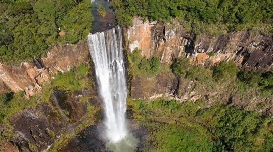cachoeira gigante religiosidade