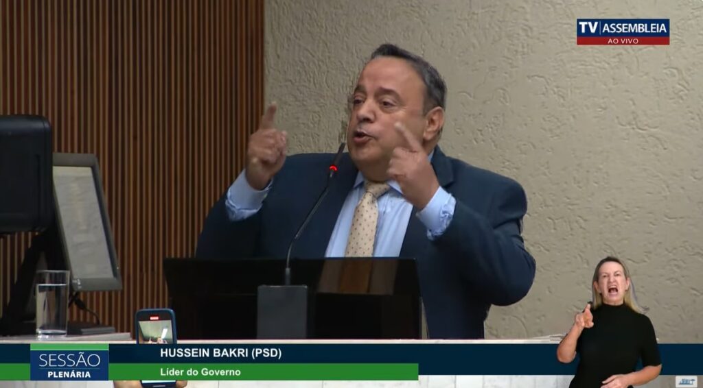 hussei bakri assembleia comissão de ética