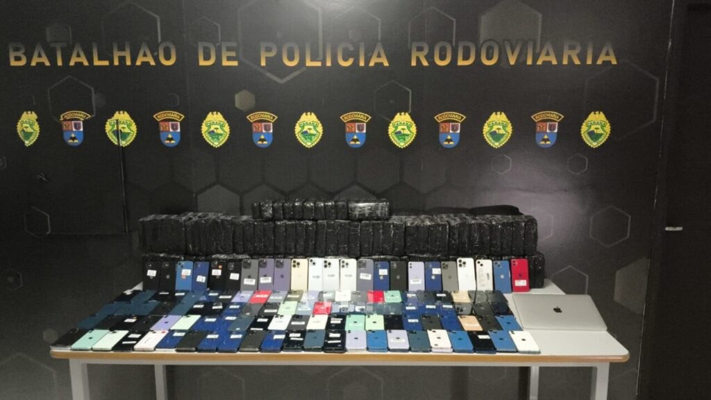iphones apreendidos