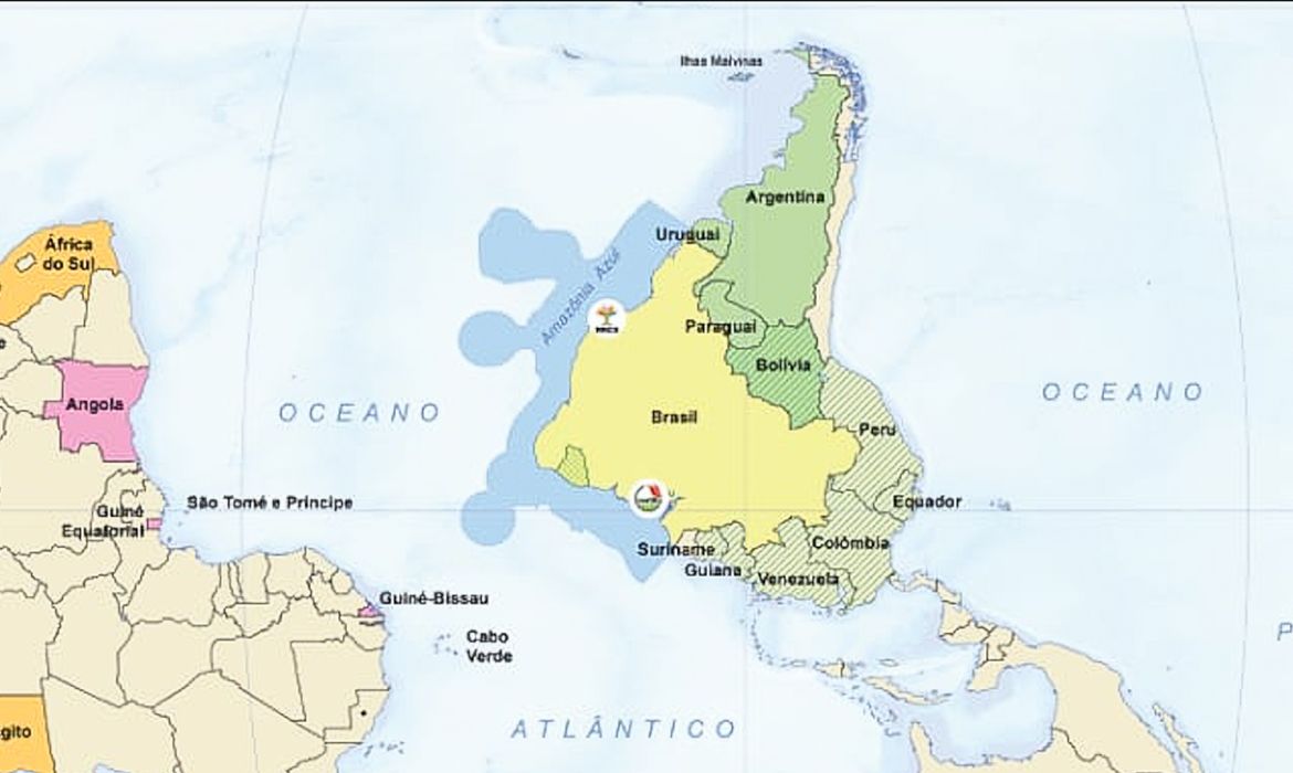 mapa mundi invertido