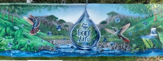 mural font life
