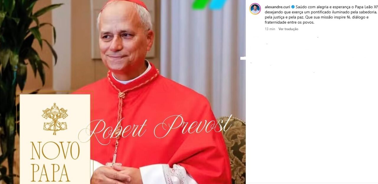 novo papa políticos alexandre curi