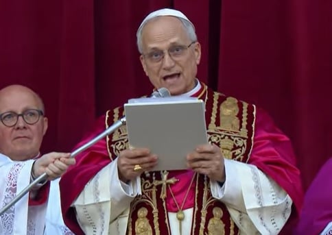 papa leao discurso
