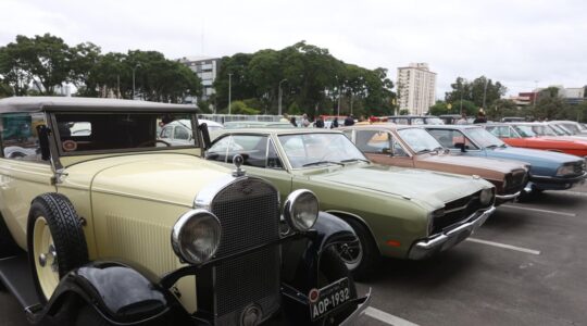Placas pretas, Palacio Iguaçu Foto Gilson Abreu/Aen