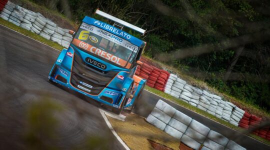 O paranaense Wellington Cirino venceu a Corrida 2 da Truck em Tarumã