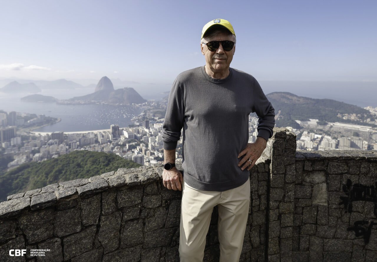 Ancelotti: estreia na seleção brasileira