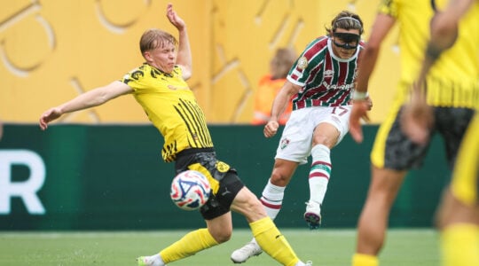 Canobbio em Fluminense x Borussia Dortmund