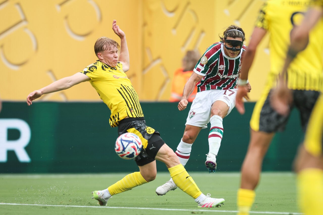 Canobbio em Fluminense x Borussia Dortmund