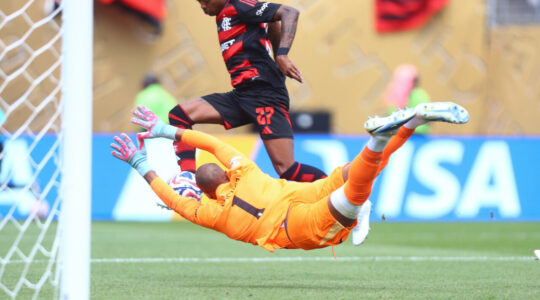 Bruno Henrique em Flamengo x Chelsea