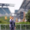 O técnico Renato Paiva comanda treino do Botafogo