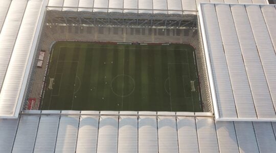 A Arena da Baixada: Ligga nega dívida com o Athletico