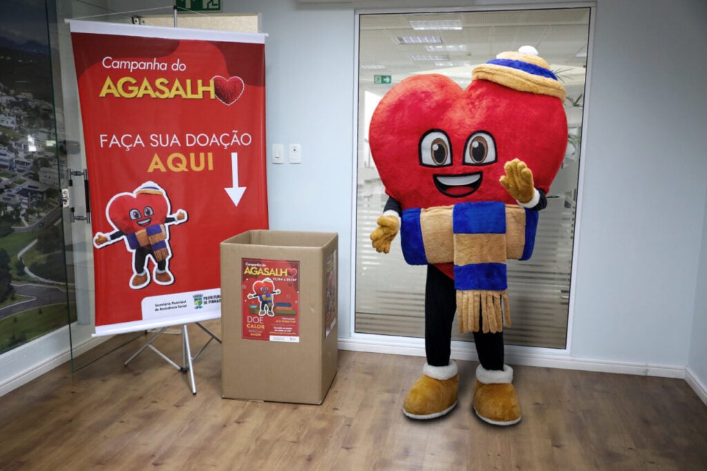 Campanha Agasalho Ze Cachecol PMP